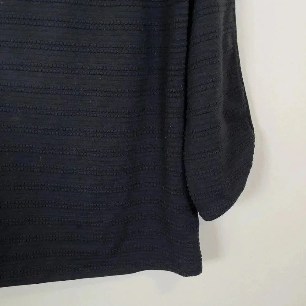 ANTHROPOLOGIE MEADOW RUE OFF SHOULDER TEXTURED TOP